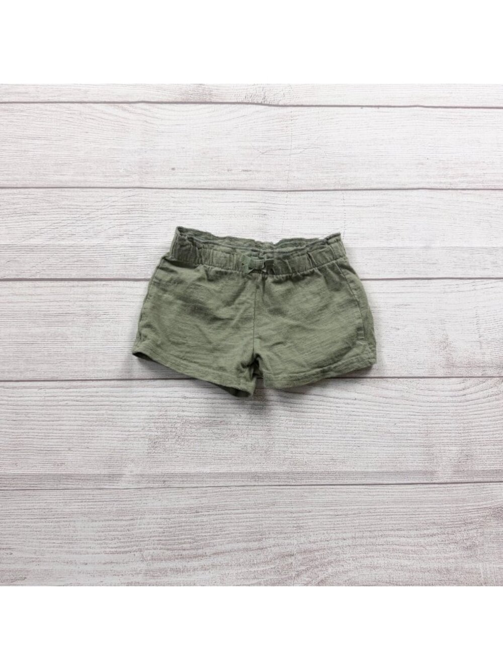 Carter’s Baby Olive Green Elastic Waist Shorts 3-6 Months